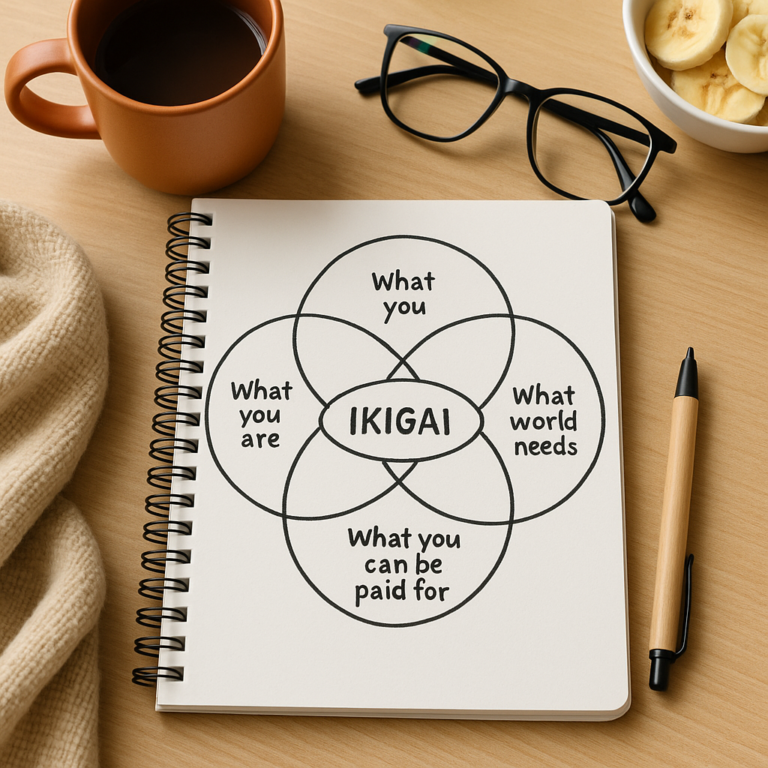 Ikigai nie tylko w pracy ale w codziennym życiu
