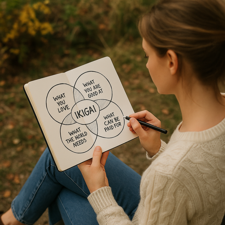Ikigai: Jak odnaleźć sens poza pracą zawodową